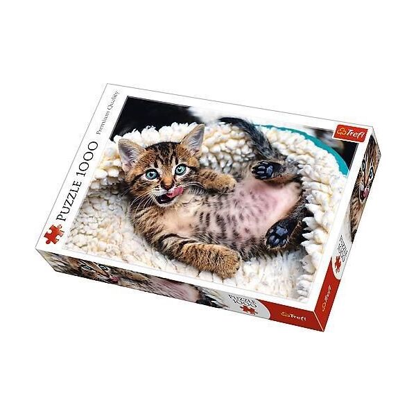 Trefl Puzzle Wesoły kotek 1000el. (226185)