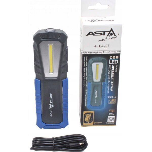 Sourcing ASTA RECHARGEABLE LED COB LAMP 240LM WITH MAGNET