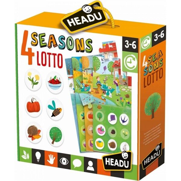 Headu Puzzle Gra Lotto 4 pory roku