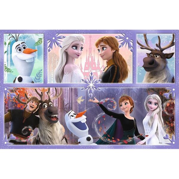 Trefl Puzzle Świat pełen magii Frozen 2 24 Maxi el.