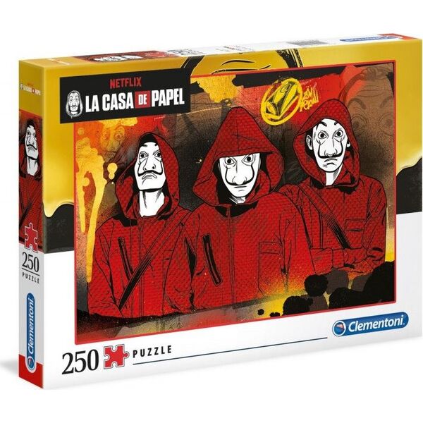 Clementoni Puzzle 250 Netflix La Casa de Papel