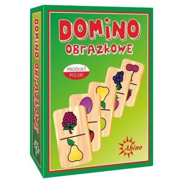 Abino Domino obrazkowe owoce ABINO