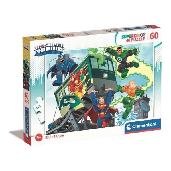 Clementoni Puzzle 60 el. Supercolor. Super Friends