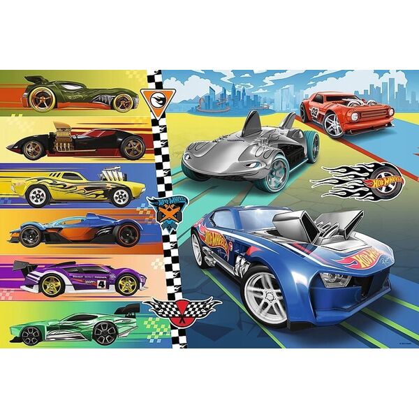 Trefl Puzzle 24 elementy Maxi Szybkie samochody Hot Wheels