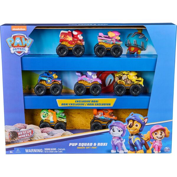 Spin Master Zestaw prezentowy Psi Patrol Reascue Wheels Pups Squad