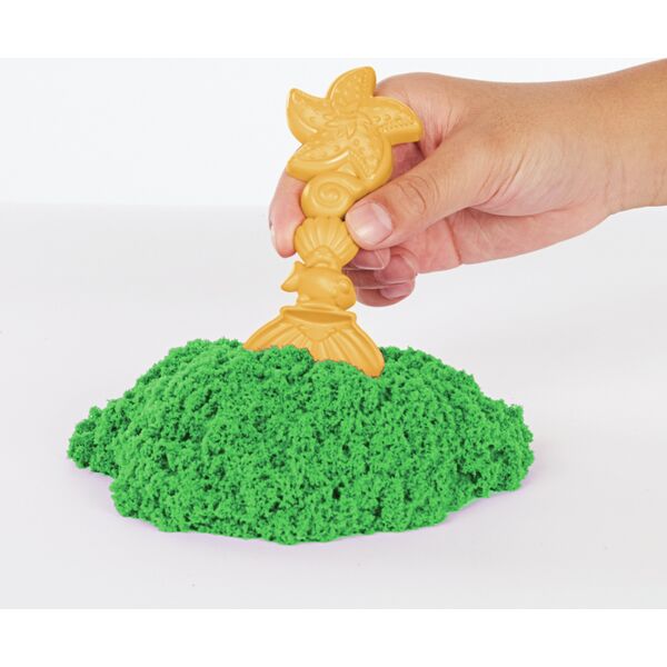 Spin Master Zestaw KINETIC SAND - Piaskownica zielony