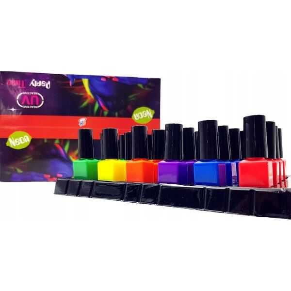 Norimpex *****Lakiery do paznokci neon 6 kol 1008470 84705