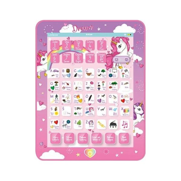 Lexibook Tablet Wielojęzyczny Edukacyjny Unicorn Lexibook