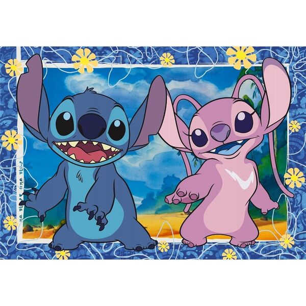 Clementoni CLE puzzle 104 SuperKolor Disney Stitch3 27573