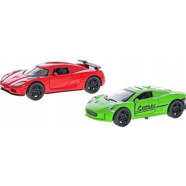 Hipo Autka sport 12cm 4 kolory metal 510336