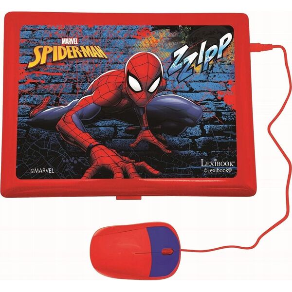 Lexibook LEXIBOOK Spiderman laptop edu PL/EN/UKR JC598SPi21