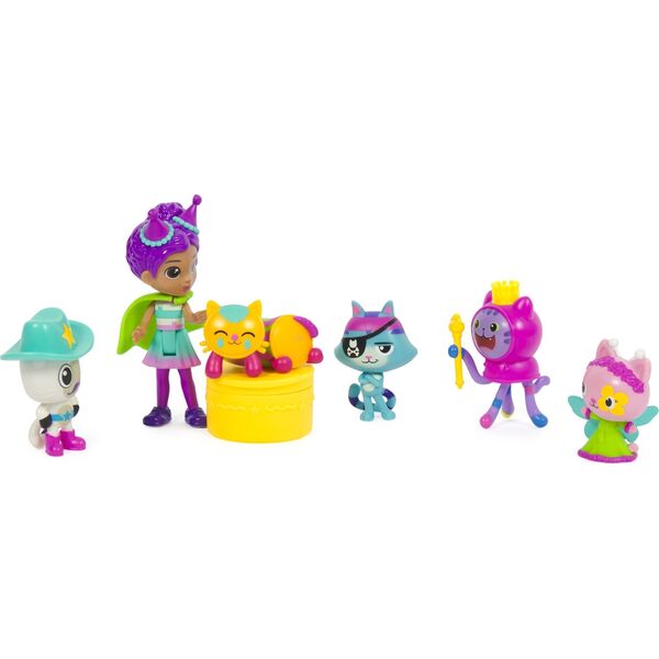 Figurka Spin Master Spin Master Gabby's Dollhouse - Party Figures Gift Set, Toy Figure