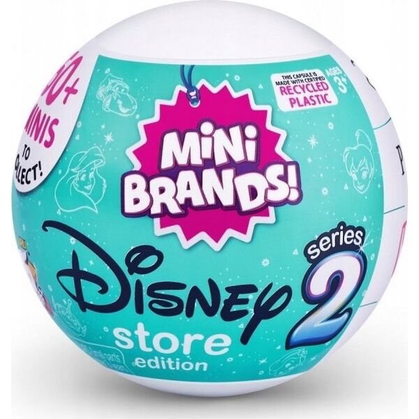 Figurka Zuru 5Surprise 5 SURPRISE miniatiūrų rinkinys Mini Brands, Disney 2 serija, 77353GQ1