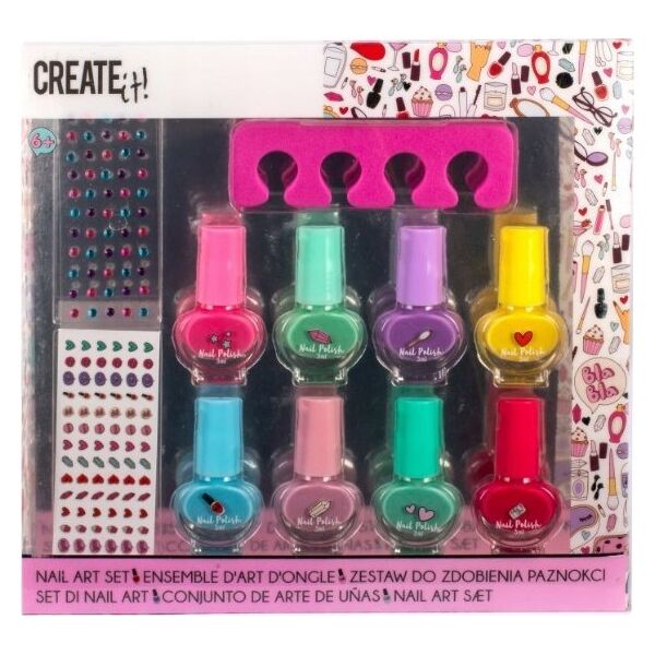 Create it! CREATE IT! zestaw d/pazn.z naklejkami 84529 /6