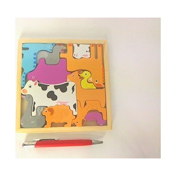 Melissa & Doug Puzzle drewniane zwierzęta domowe 218 06843