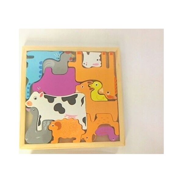 Melissa & Doug Puzzle drewniane zwierzęta domowe 218 06843