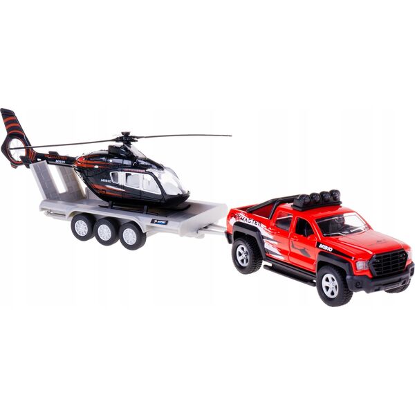 Hipo Auto terenowe z helikopterem 35cm 520249