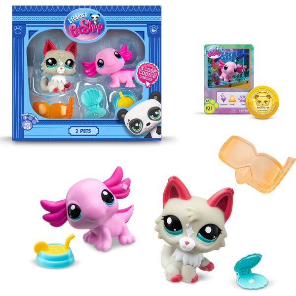 Figurka Inne LITTLEST PET SHOP DWUPAK 2 figurki PIESKI zwierzątka do ZBIERANIA kolekcja