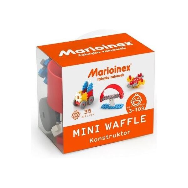 Marioinex Mini Waffle 35 elementów Konstruktor