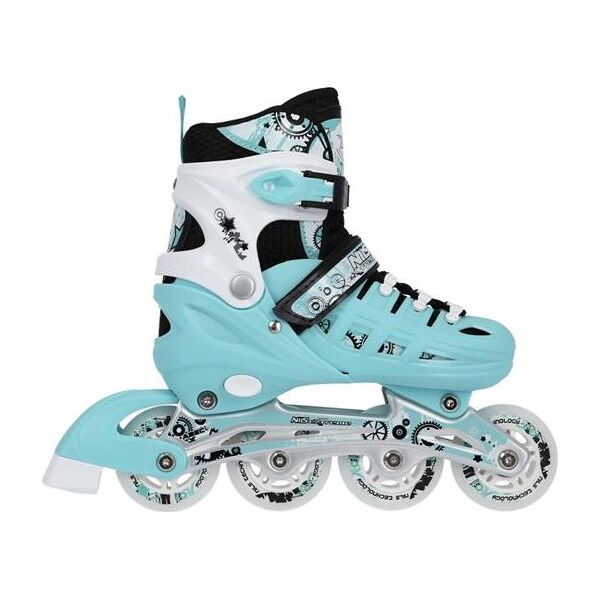 Rolki Nils Extreme NH10905 z wymienną płozą regulowane miętowe r. 31-34 6063202 5907695532784