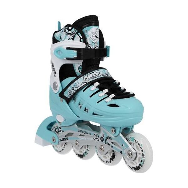 Rolki Nils Extreme NH10905 z wymienną płozą regulowane miętowe r. 31-34 6063202 5907695532784