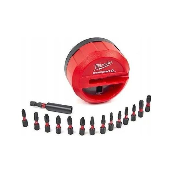Milwaukee BIT SHOCKWAVE ZESTAW 15SZT.