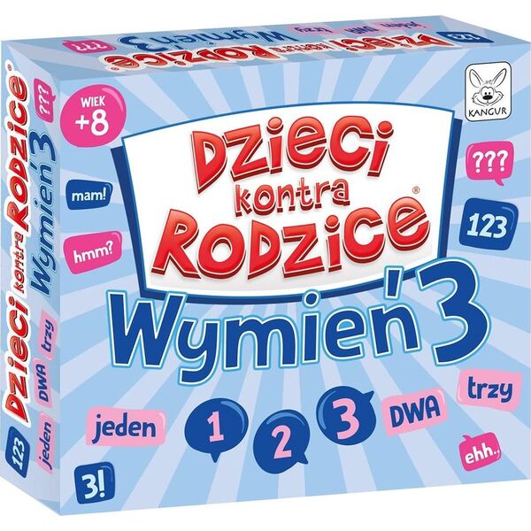Kangur Dzieci kontra Rodzice. Wymień 3