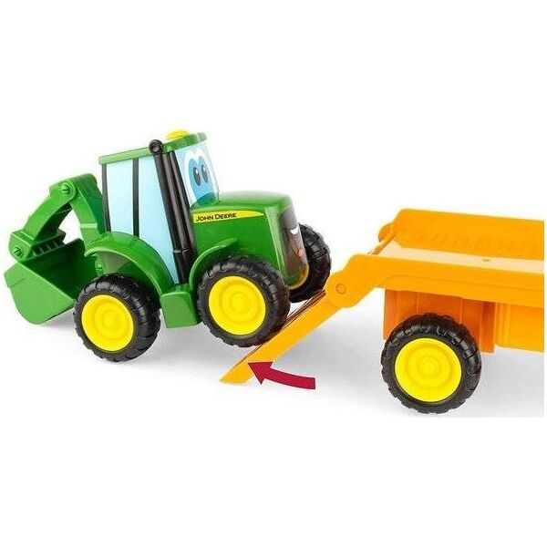 Tomy John Deere Laweta z traktorem