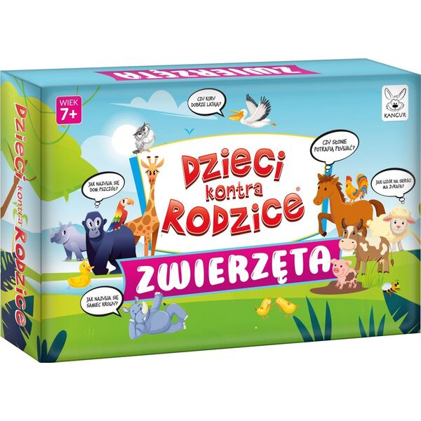 Kangur Dzieci kontra Rodzice. ZWIERZĘTA