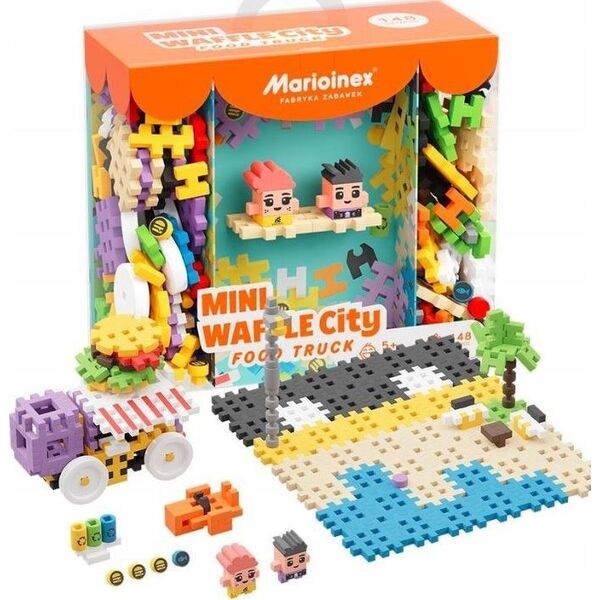 Marioinex Klocki Mini Waffle City: Food Truck