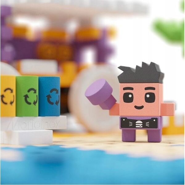Marioinex Klocki Mini Waffle City: Food Truck
