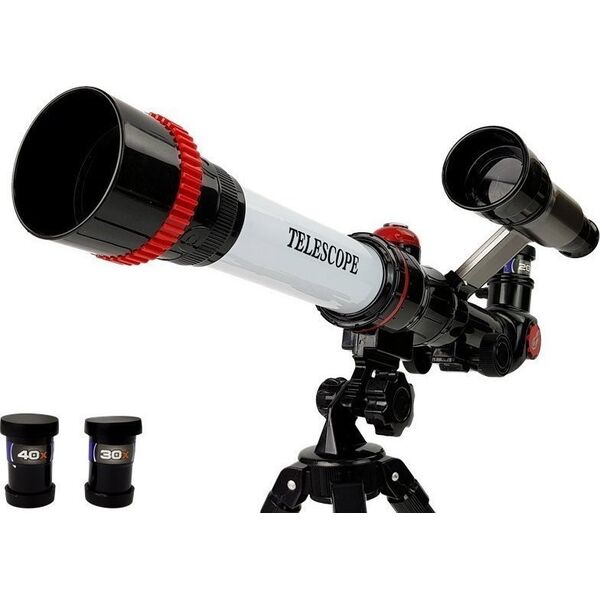 LeanToys Teleskop Naukowy Edukacyjny Astronomia 20x 30x 40x