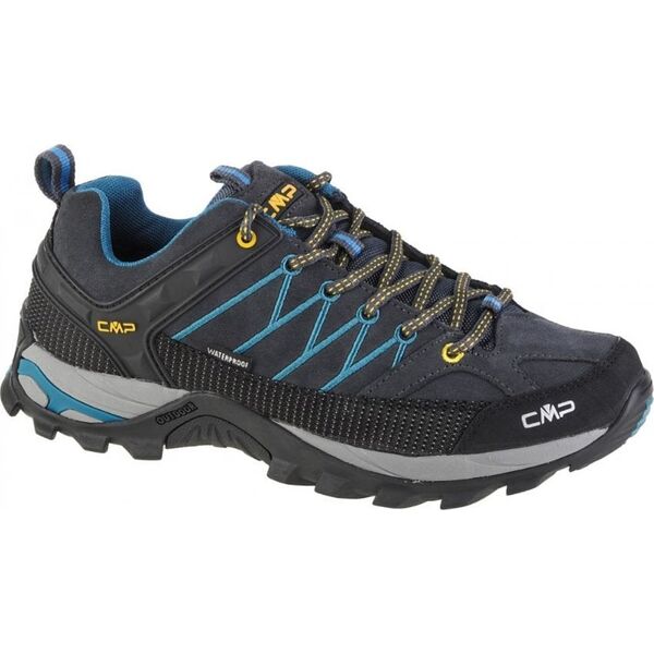 Buty trekkingowe męskie CMP Rigel Low Trekking Shoe Wp Antracite/Deep Lake r. 40 (3Q13247-65UM)