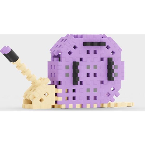 Marioinex Klocki Mini waffle Nature - Ślimak 50 elementów