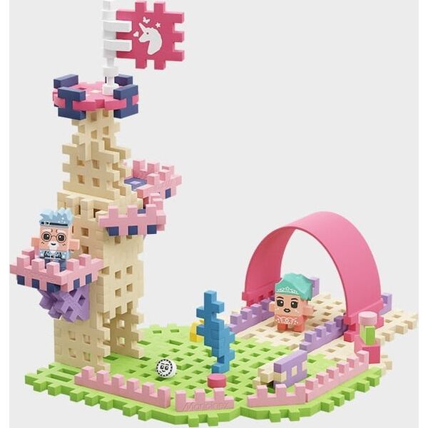 Marioinex Klocki Waffle Mini - Księżniczka: Magiczna Wieża