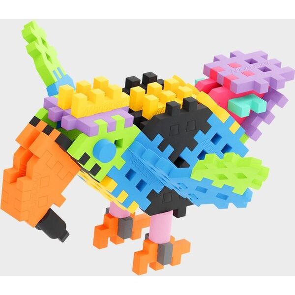 Marioinex Klocki Mini Waffle Nature - Tukan 50 elementów