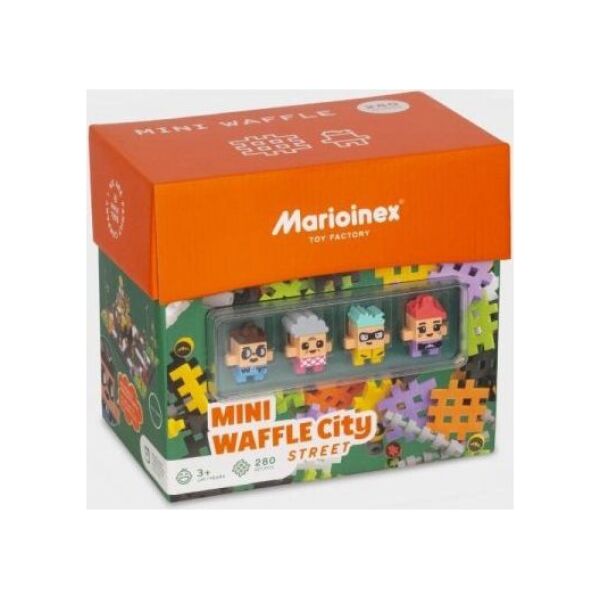 Marioinex Mini Waffle 280 elementów Ulica