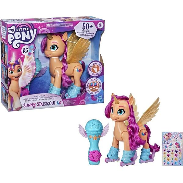Hasbro My Little Pony Movie Śpiewająca Sunny Na Rolkach (F1786)