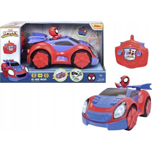 Jada Toys Pojazd zdalnie sterowany Spidey 27 cm