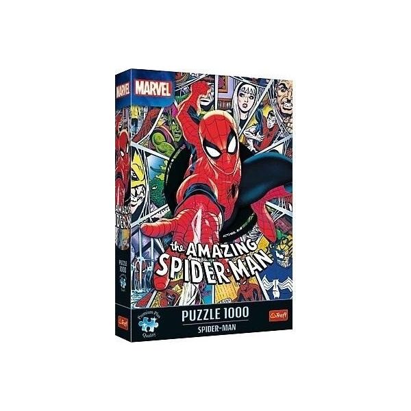 Trefl Puzzle 1000 elementów Premium Plus Spider-man