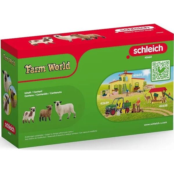 Figurka Schleich SCHLEICH 42660 3w1 OWCE OWCZY PRZYJACIELE Farma Figurki Premium ORYGINALNE