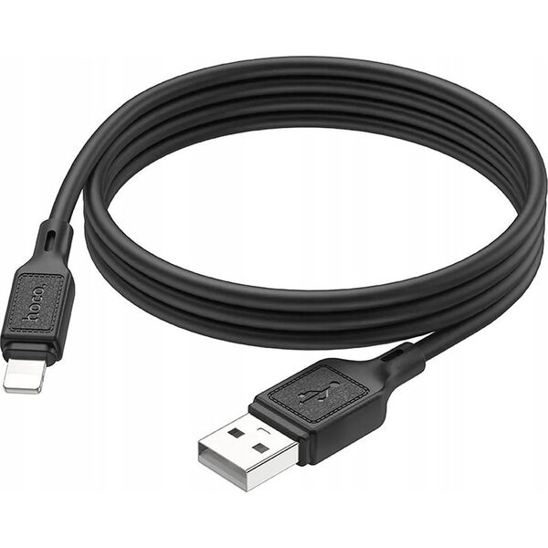 Kabel USB Hoco HOCO kabel USB A do Micro USB 2,4A X90 1 m czarny