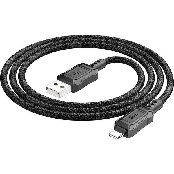Kabel USB Hoco HOCO kabel USB A do Lightning 2,4A X94 1 m czarny