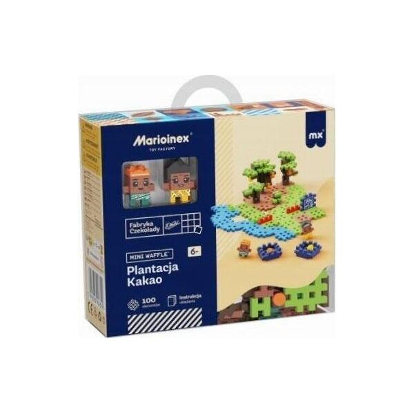Marioinex Klocki Mini Waffle Wedel - Plantacja kakao 100 elementów
