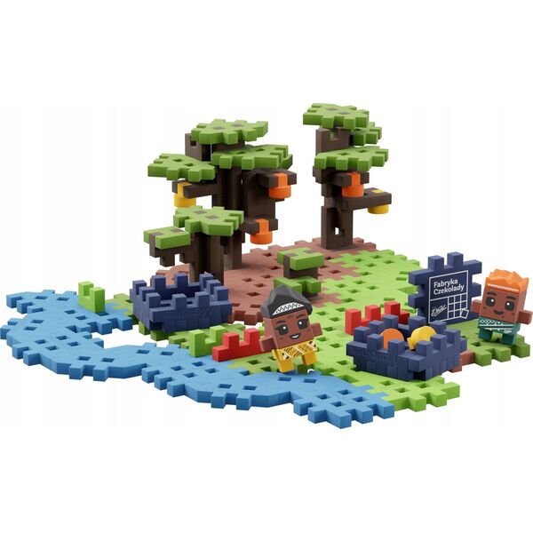Marioinex Klocki Mini Waffle Wedel - Plantacja kakao 100 elementów
