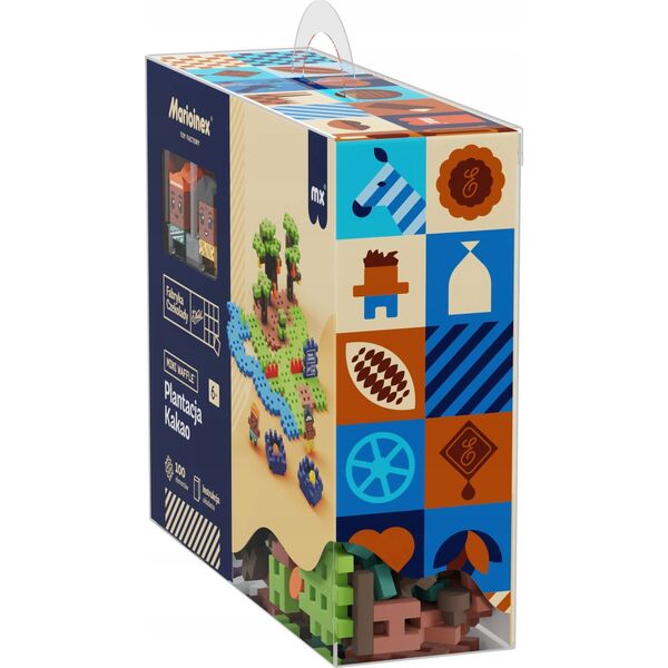Marioinex Klocki Mini Waffle Wedel - Plantacja kakao 100 elementów