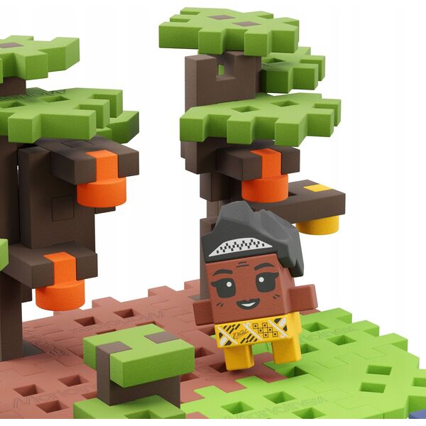 Marioinex Klocki Mini Waffle Wedel - Plantacja kakao 100 elementów