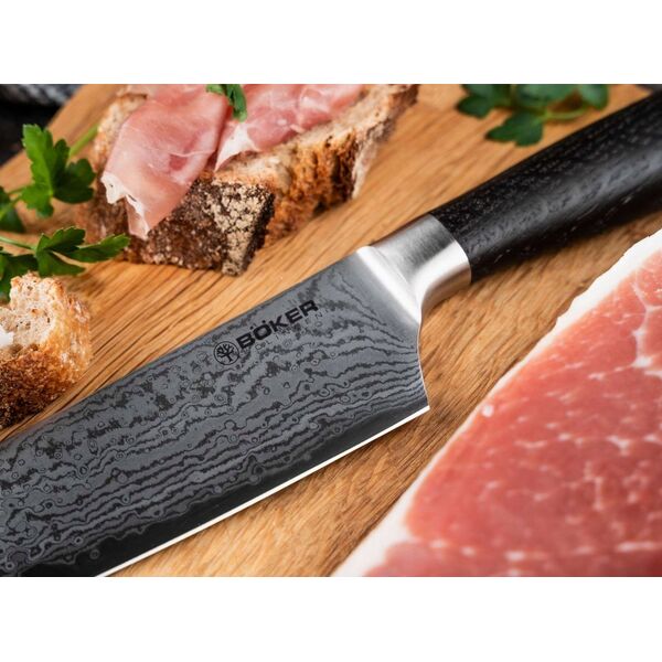 Boker Nóż Boker Meisterklinge Damast Chefs Knife Large