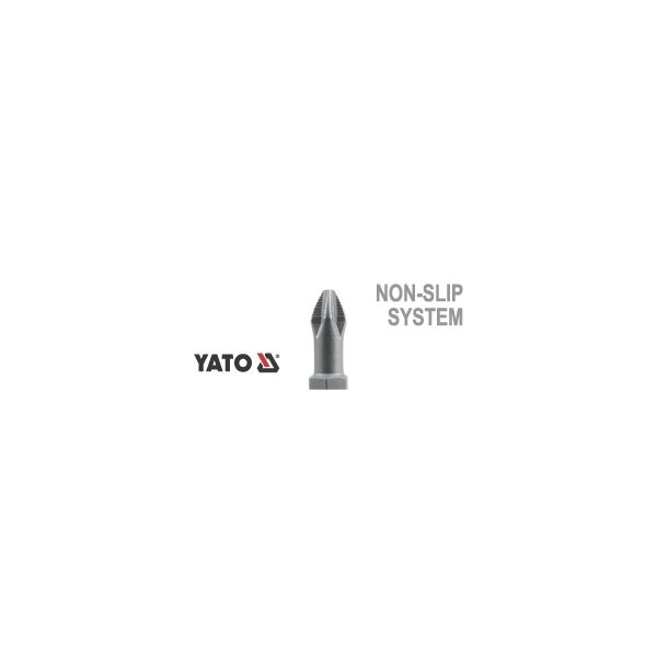 Μύτη κατσαβιδιού Yato Phillips ph2 1/4x100mm (YT-0485) 3021628 5906083904851
