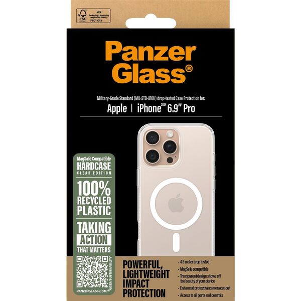 PanzerGlass PanzerGlass HardCase White MagSAFE  iPhone '24 6.9" Pro